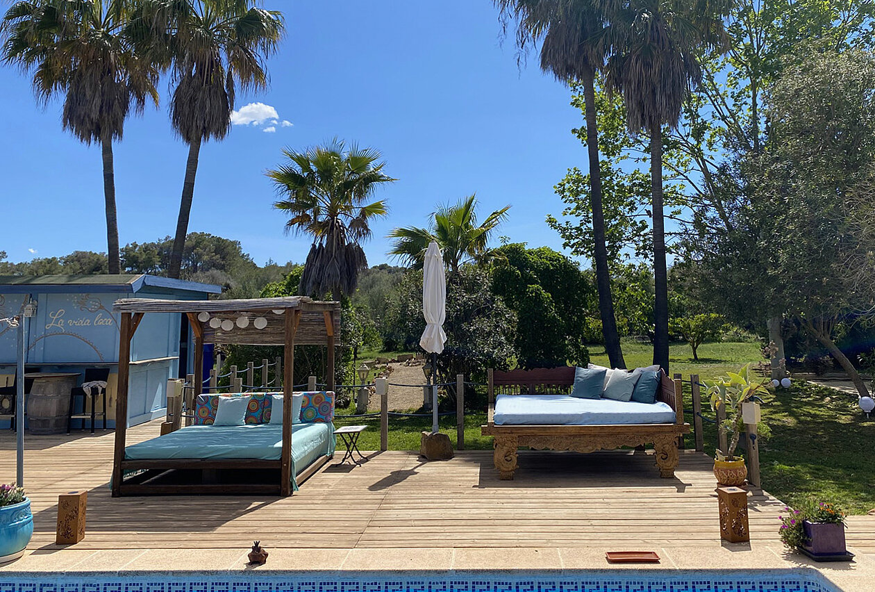 Limoncello Daybed Außenansicht